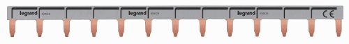 Шина соединительная 1-фазная 22 см Legrand типа PIN 13мод. 404926 гребенка картинка